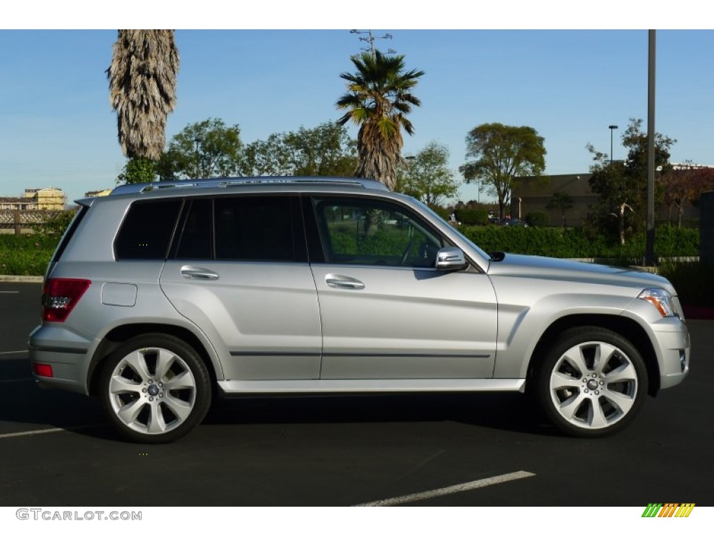 Iridium Silver Metallic 2010 Mercedes-Benz GLK 350 4Matic Exterior Photo #74567591