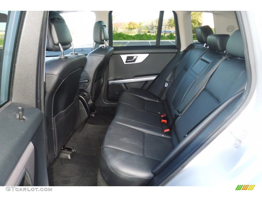 Black Interior 2010 Mercedes-Benz GLK 350 4Matic Photo #74567868