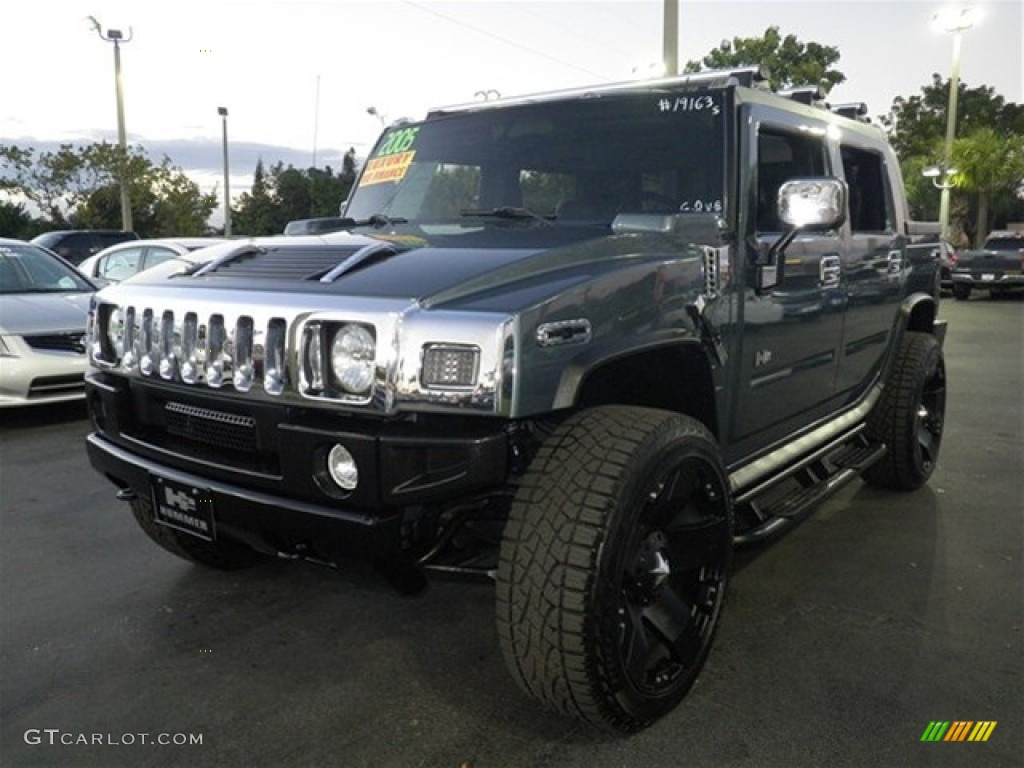 Stealth Gray Metallic 2005 Hummer H2 SUT Exterior Photo #74567957