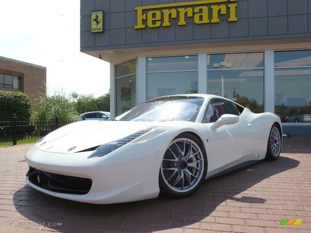 White Challenge 2011 Ferrari 458 Challenge Exterior Photo #74569526