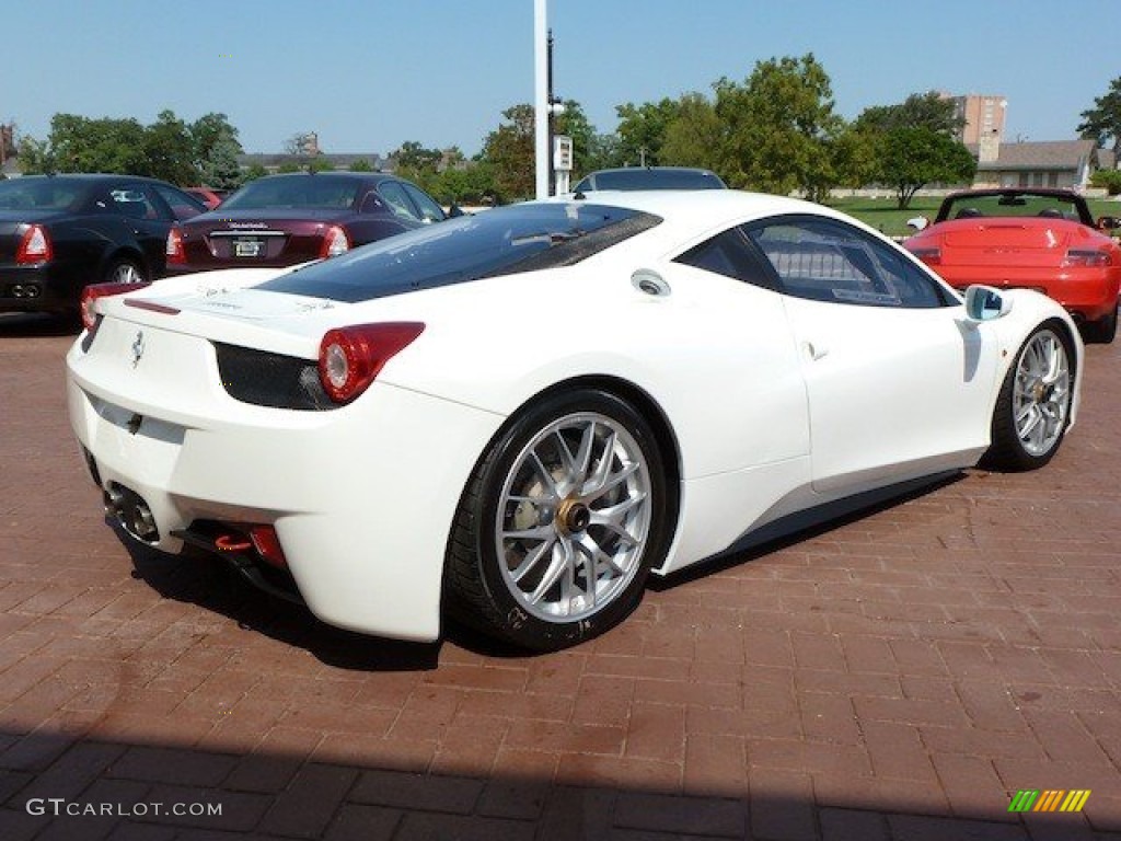 White Challenge 2011 Ferrari 458 Challenge Exterior Photo #74569621