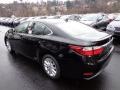 2013 Obsidian Black Lexus ES 300h Hybrid  photo #2