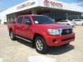 2011 Barcelona Red Metallic Toyota Tacoma PreRunner Double Cab  photo #1