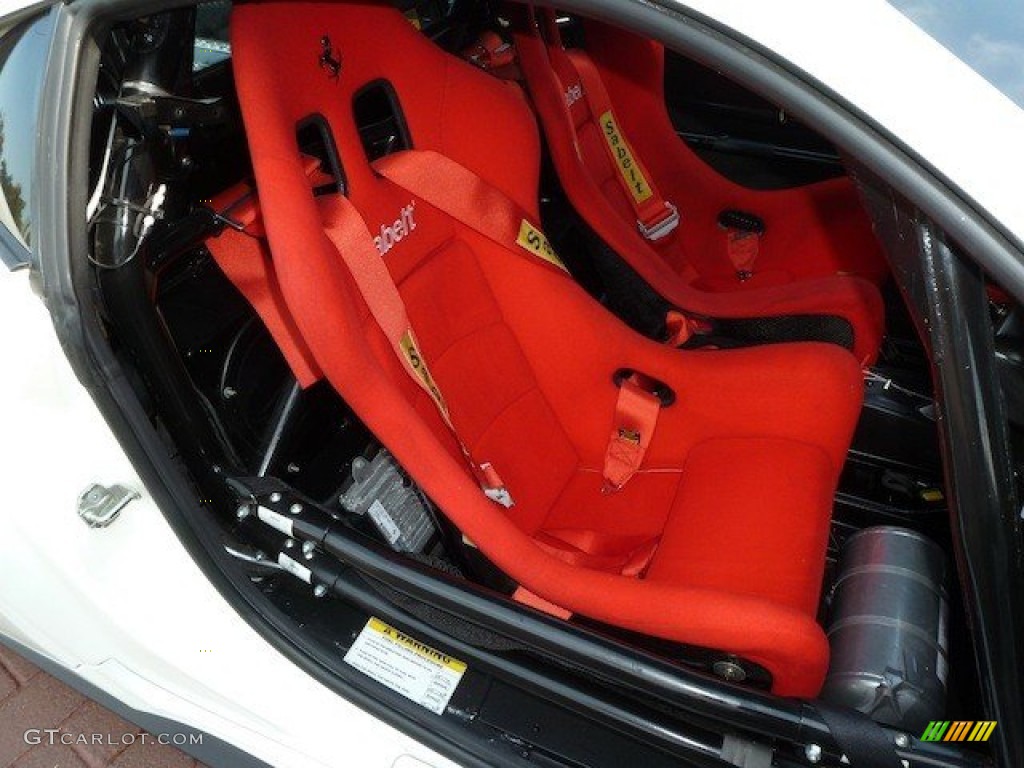 Nero (Black) Interior 2011 Ferrari 458 Challenge Photo #74569975