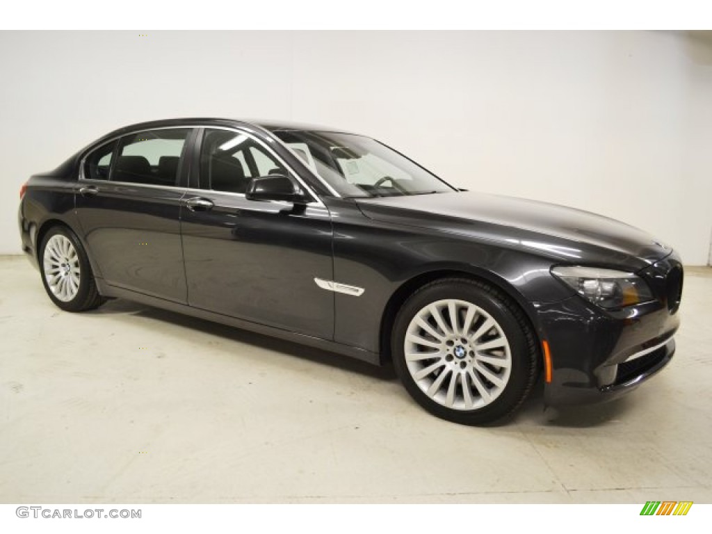 Dark Graphite Metallic 2009 BMW 7 Series 750Li Sedan Exterior Photo #74570375