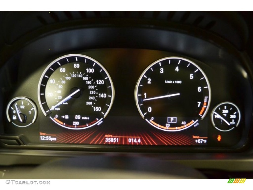 2009 BMW 7 Series 750Li Sedan Gauges Photo #74570556