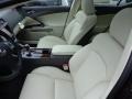 2013 Lexus IS Ecru Interior Front Seat Photo