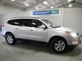 2011 Silver Ice Metallic Chevrolet Traverse LT AWD  photo #2