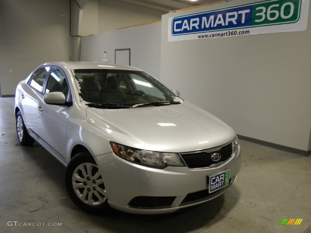 Bright Silver Kia Forte