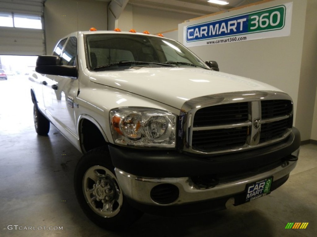 2009 Ram 1500 ST Crew Cab 4x4 - Stone White / Dark Slate/Medium Graystone photo #1