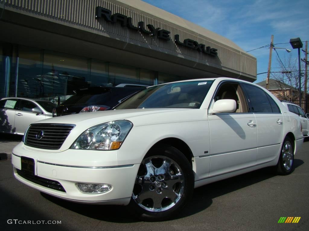 2002 LS 430 - Parchment Crystal / Ivory photo #1