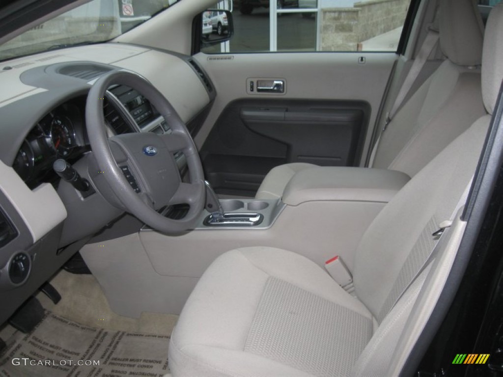 Medium Light Stone Interior 2007 Ford Edge SE AWD Photo #74573393
