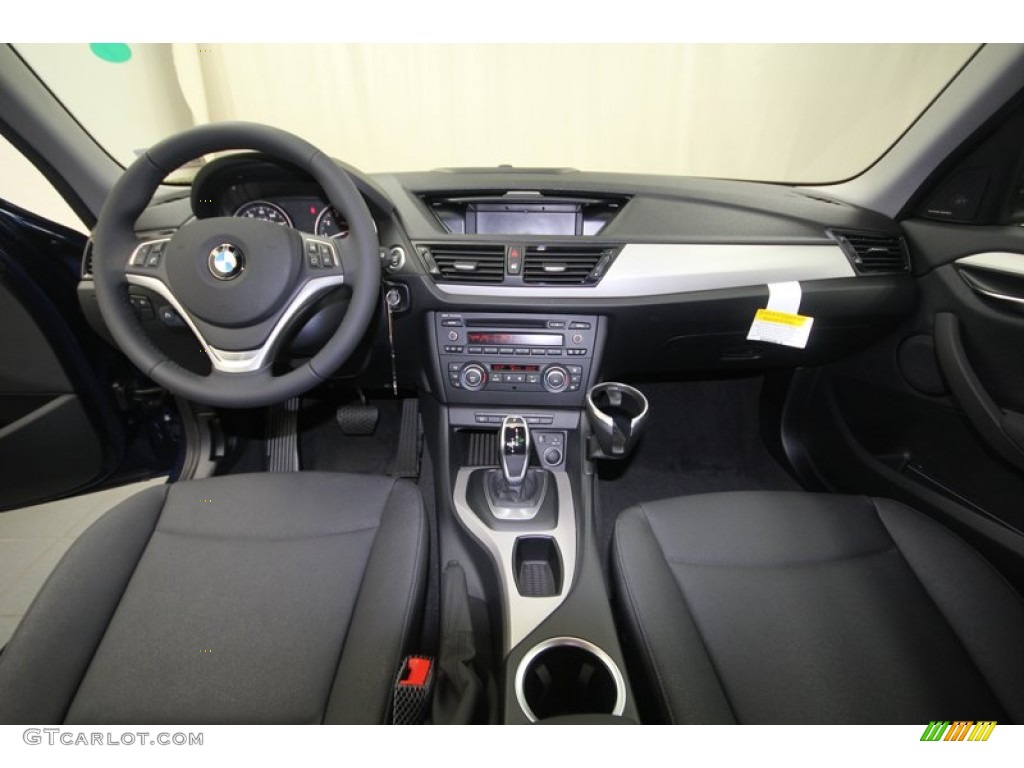 2013 BMW X1 sDrive 28i Black Dashboard Photo #74573828