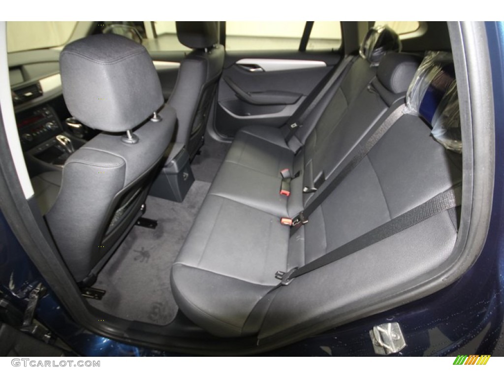 Black Interior 2013 BMW X1 sDrive 28i Photo #74574011
