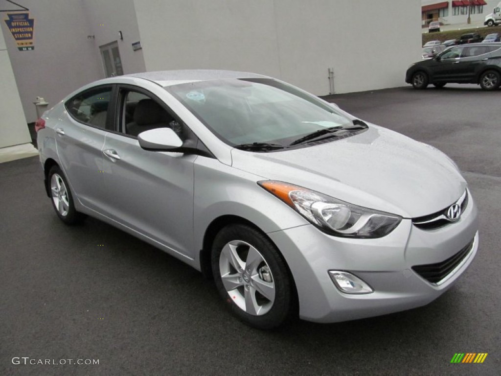 2013 Elantra GLS - Silver / Gray photo #3