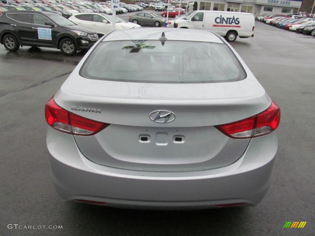 2013 Elantra GLS - Silver / Gray photo #4