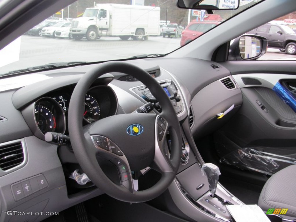 2013 Elantra GLS - Silver / Gray photo #5