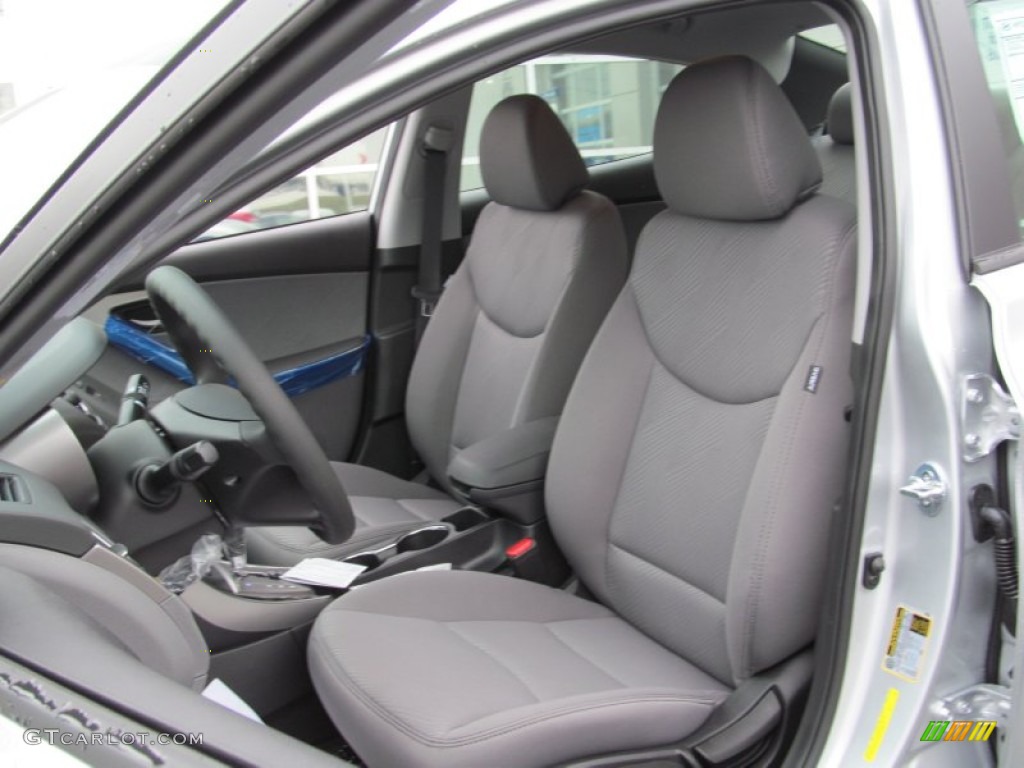 2013 Elantra GLS - Silver / Gray photo #7