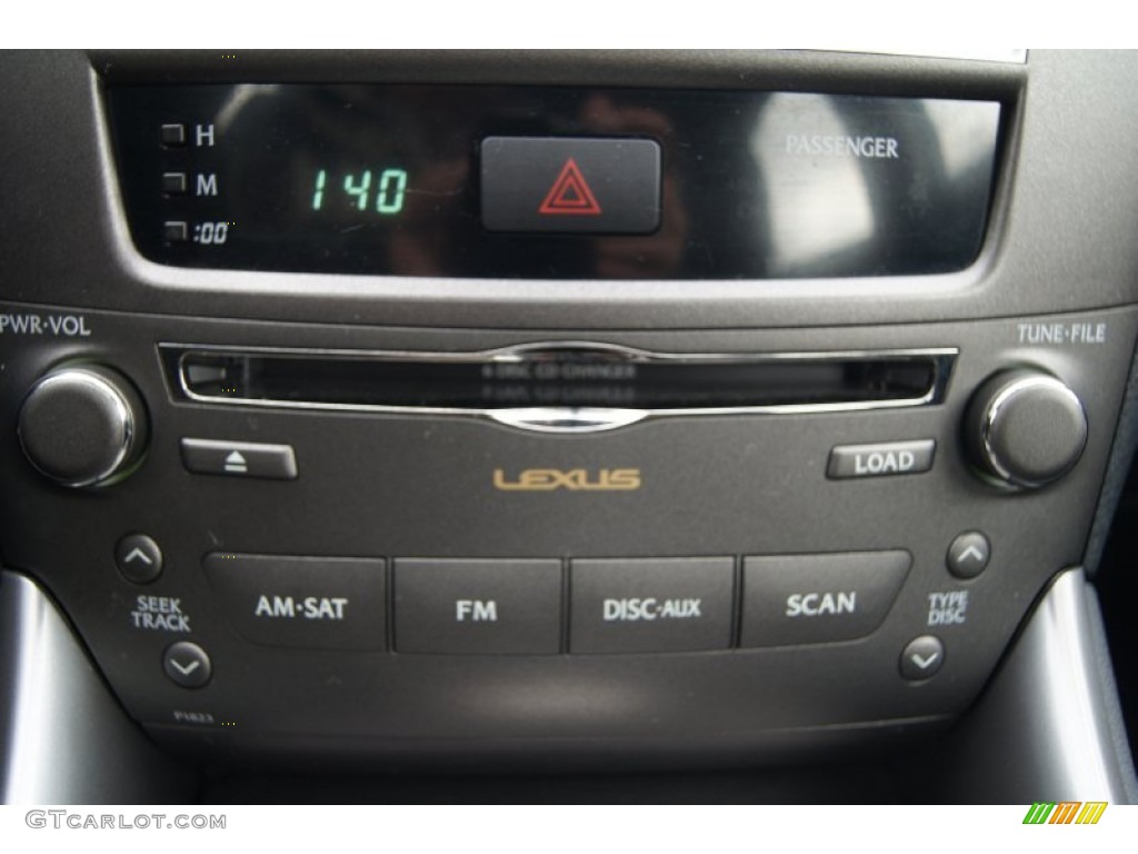 2009 Lexus IS 250 Audio System Photos