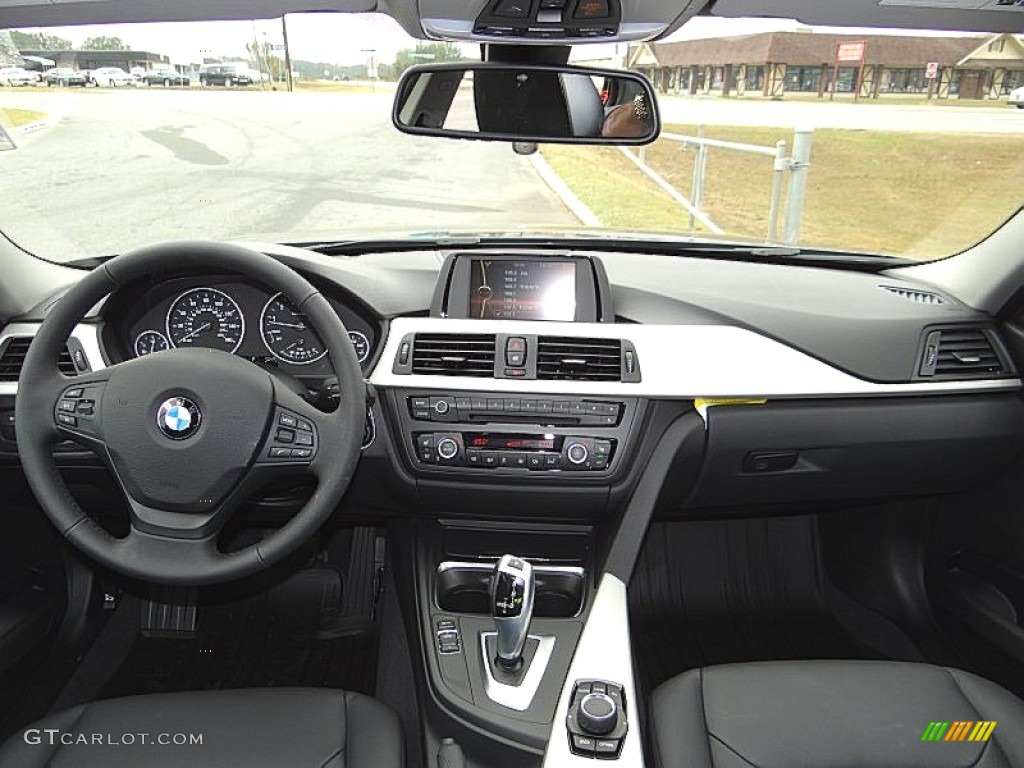 2013 3 Series 328i Sedan - Mineral Grey Metallic / Black photo #2