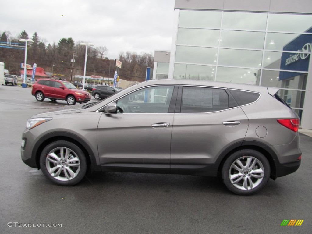 Mineral Gray 2013 Hyundai Santa Fe Sport 2.0T AWD Exterior Photo #74575654