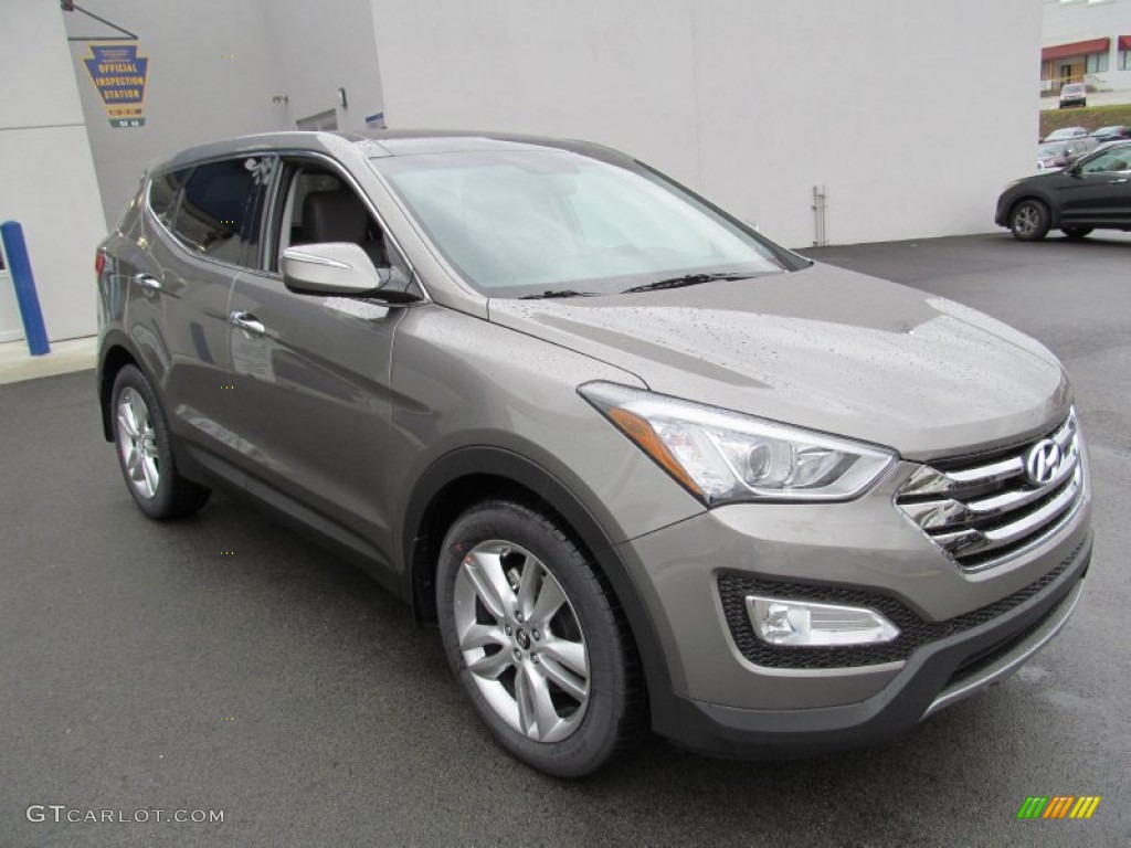 Mineral Gray 2013 Hyundai Santa Fe Sport 2.0T AWD Exterior Photo #74575678