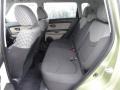 2011 Kia Soul Sand/Black Houndstooth Cloth Interior Rear Seat Photo