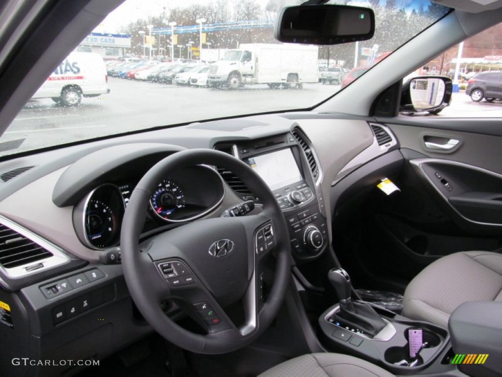 Gray Interior 2013 Hyundai Santa Fe Sport 2.0T AWD Photo #74575731