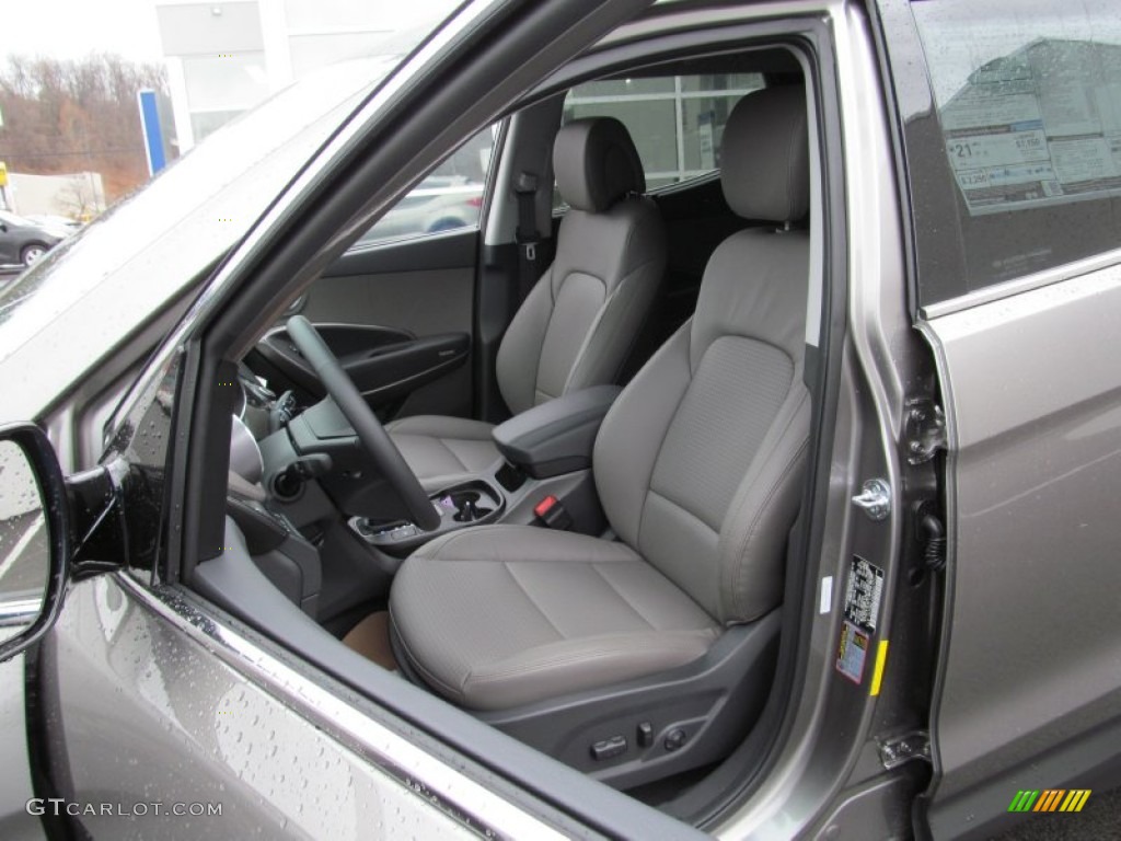 Gray Interior 2013 Hyundai Santa Fe Sport 2.0T AWD Photo #74575778