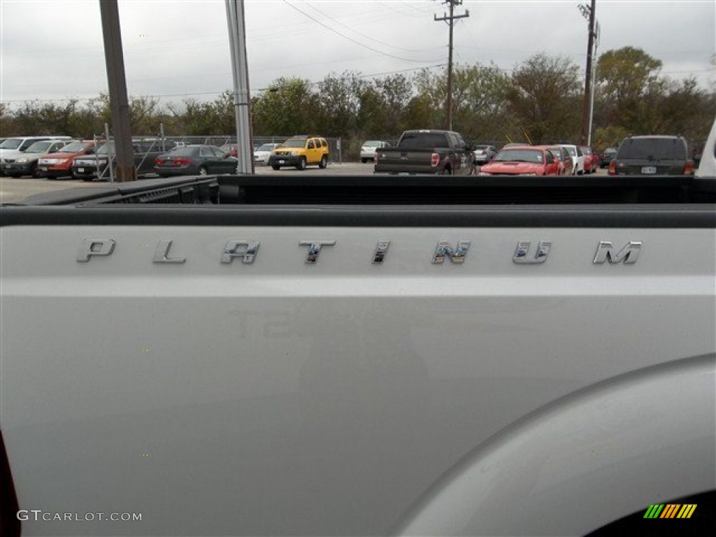 2013 Ford F250 Super Duty Platinum Crew Cab 4x4 Marks and Logos Photo #74576144