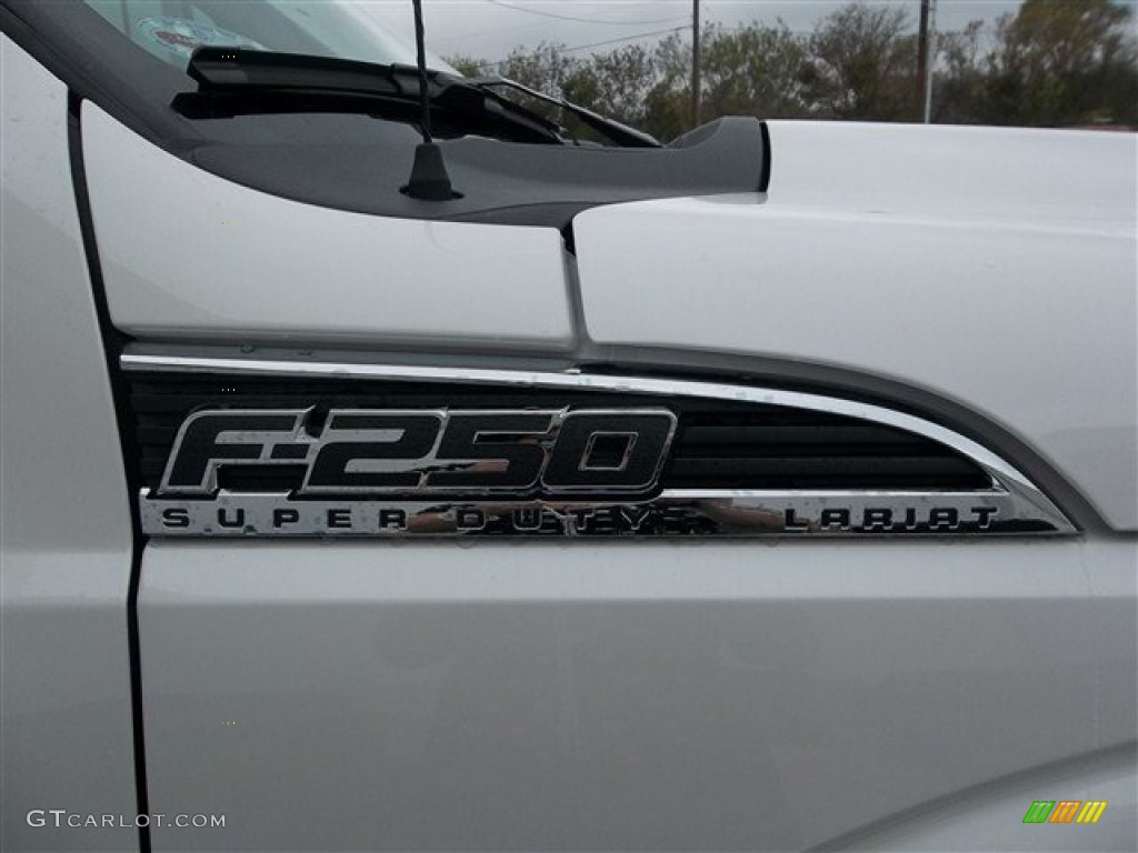 2013 Ford F250 Super Duty Platinum Crew Cab 4x4 Marks and Logos Photo #74576225