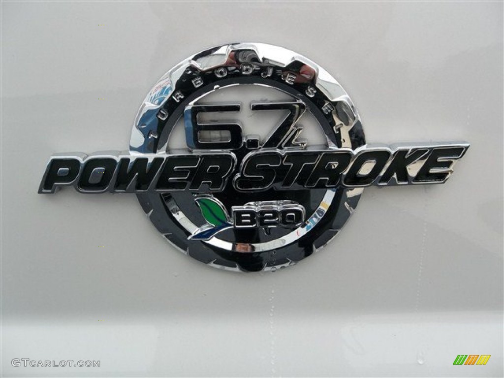 2013 Ford F250 Super Duty Platinum Crew Cab 4x4 Marks and Logos Photo #74576249