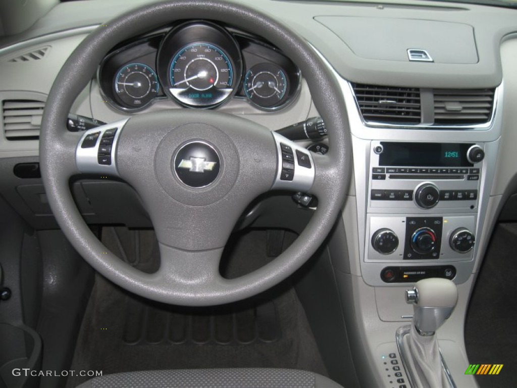 2008 Malibu LT Sedan - Black Granite Metallic / Titanium Gray photo #7