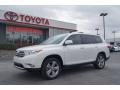 2013 Blizzard White Pearl Toyota Highlander Limited  photo #1