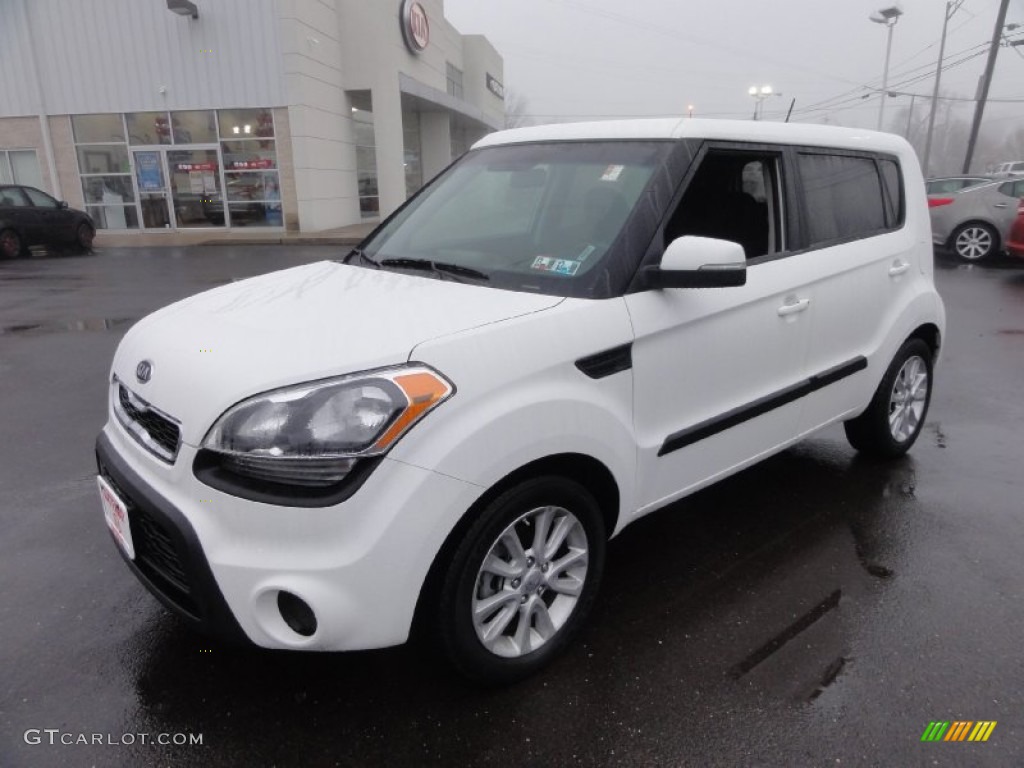 Clear White 2012 Kia Soul + Exterior Photo #74577209