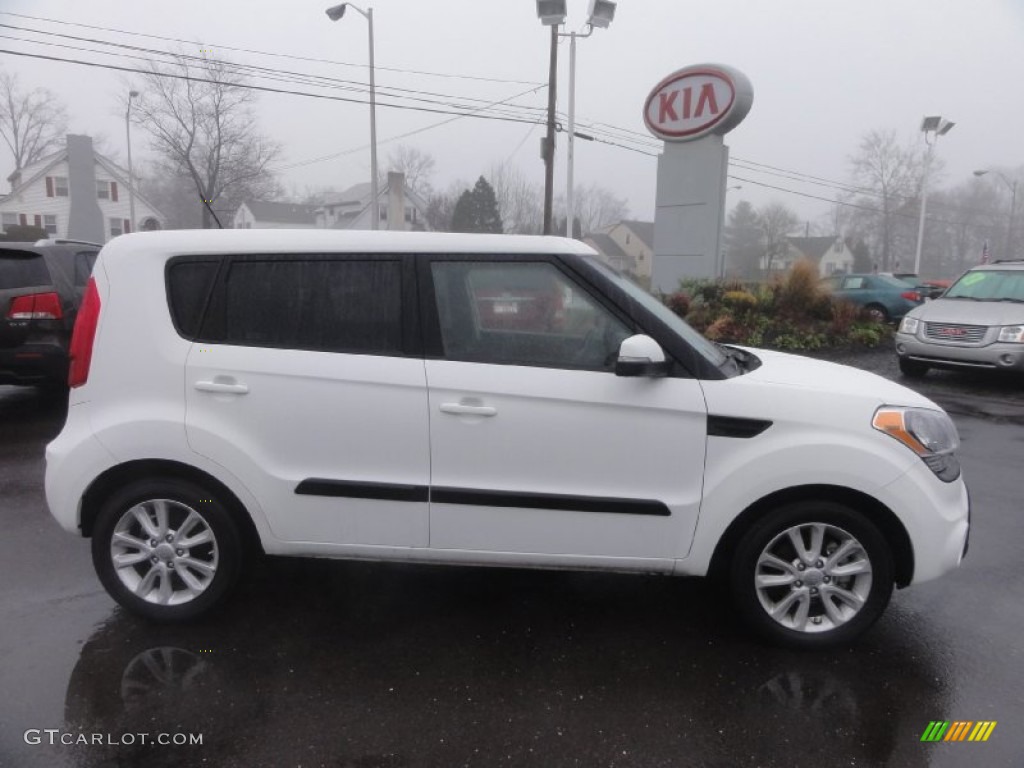Clear White 2012 Kia Soul + Exterior Photo #74577284