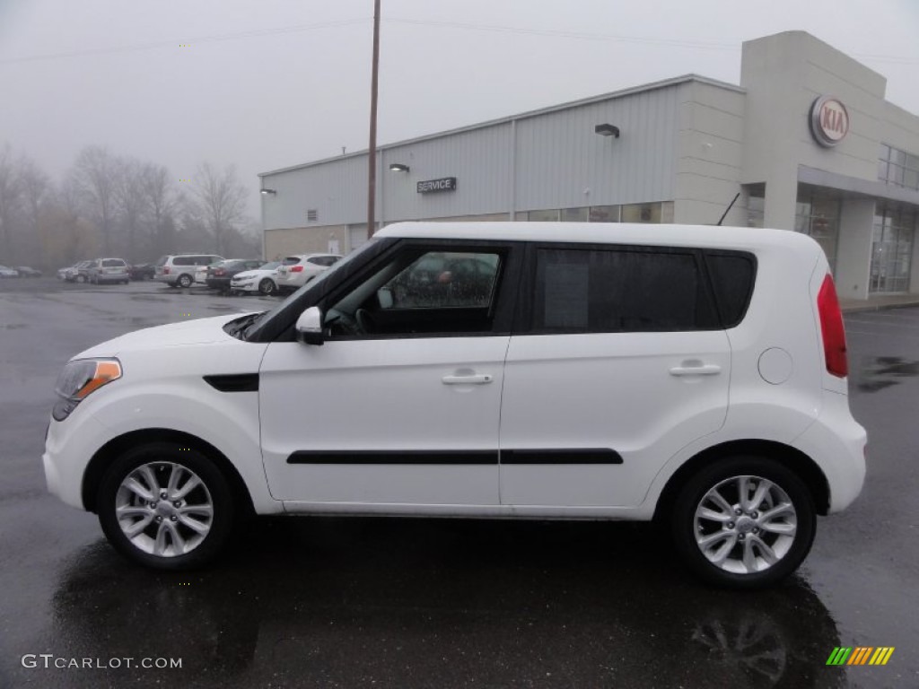 Clear White 2012 Kia Soul + Exterior Photo #74577373