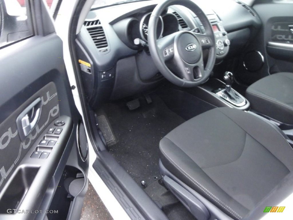 Black Soul Logo Cloth Interior 2012 Kia Soul + Photo #74577422