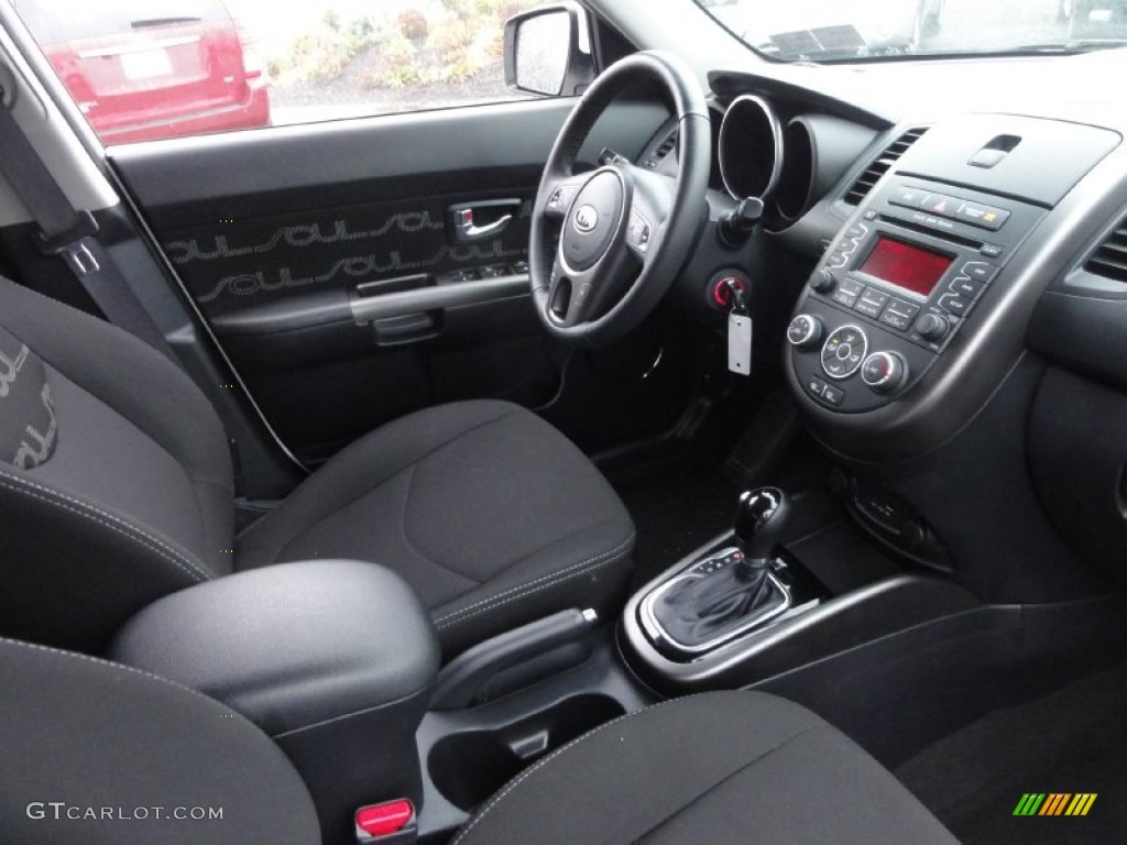 Black Soul Logo Cloth Interior 2012 Kia Soul + Photo #74577491