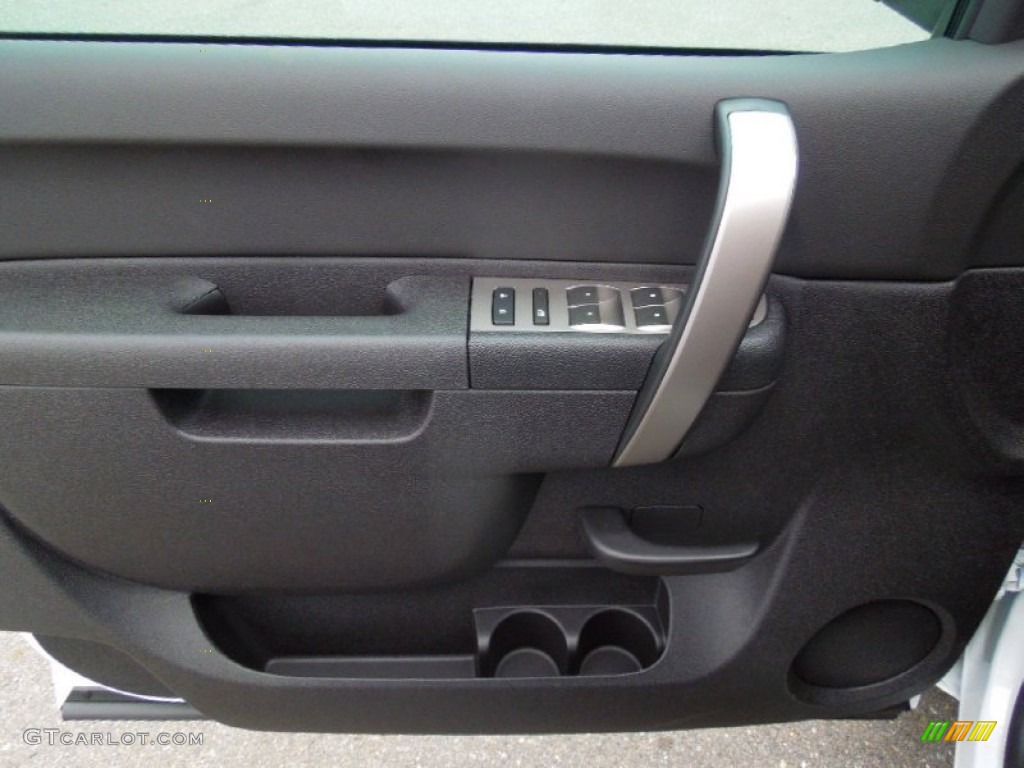 2013 Sierra 1500 SLE Crew Cab 4x4 - Summit White / Ebony photo #10