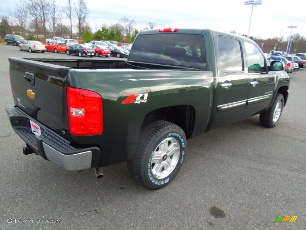 2013 Silverado 1500 LT Crew Cab 4x4 - Fairway Metallic / Ebony photo #4