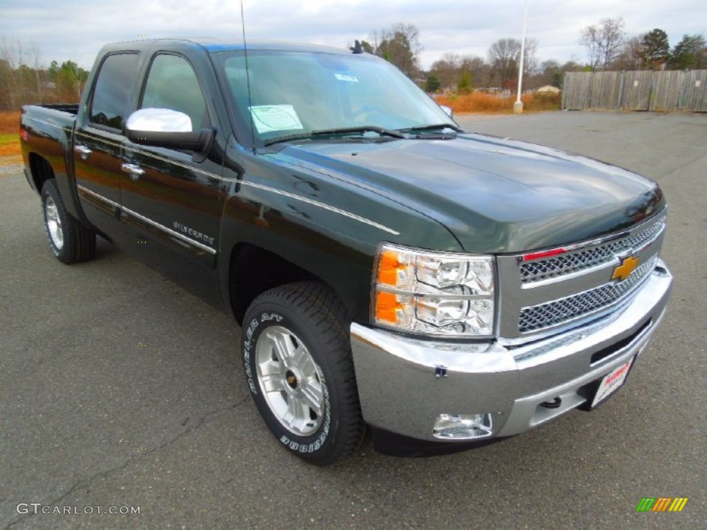 2013 Silverado 1500 LT Crew Cab 4x4 - Fairway Metallic / Ebony photo #6