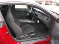 Charcoal Black/Recaro Sport Seats 2013 Ford Mustang GT Coupe Interior Color