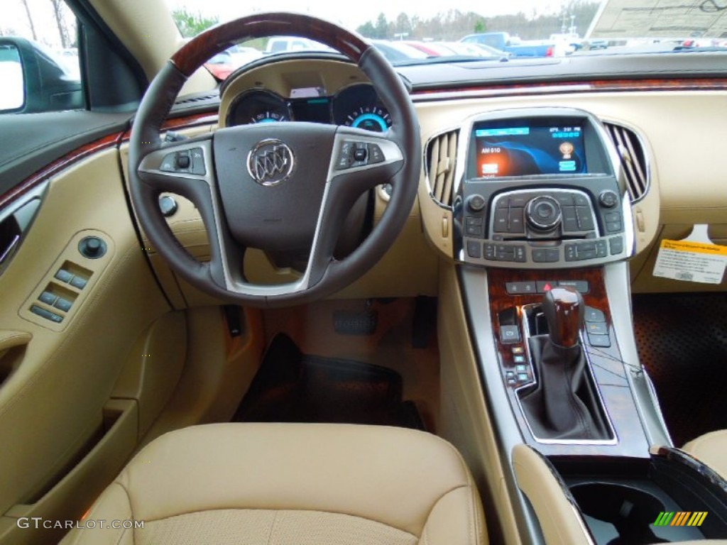 2013 Buick LaCrosse FWD Cashmere Dashboard Photo #74581054