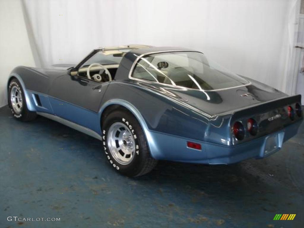 1980 Corvette Coupe - Dark Blue / Oyster photo #36