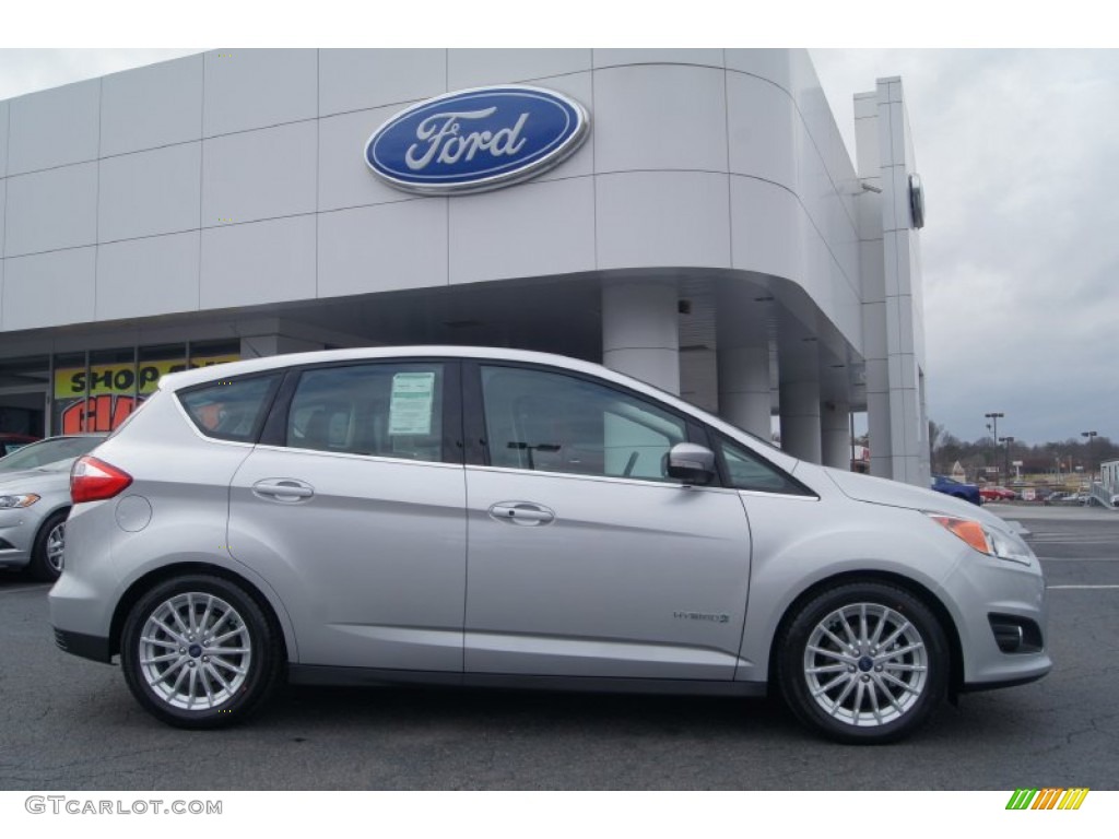 Ingot Silver 2013 Ford C-Max Hybrid SEL Exterior Photo #74581942