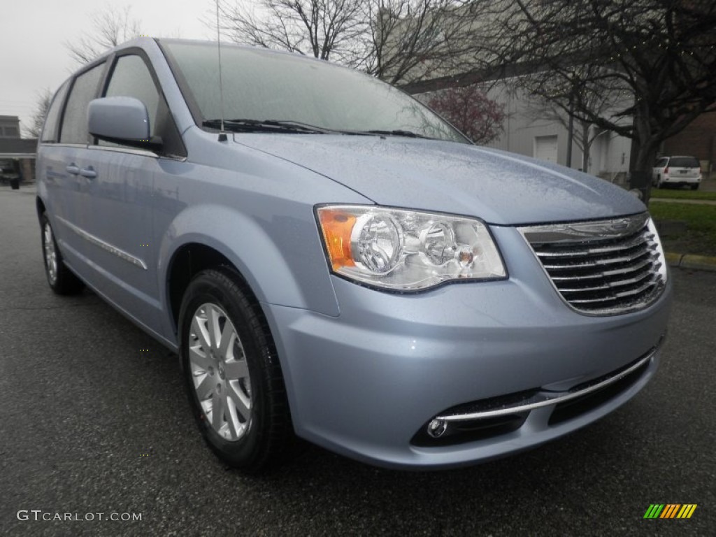Crystal Blue Pearl Chrysler Town & Country