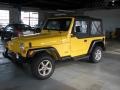 Solar Yellow - Wrangler SE 4x4 Photo No. 2