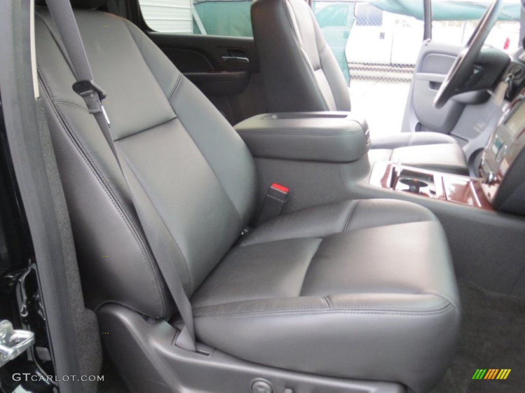 Ebony Interior 2013 Chevrolet Avalanche LTZ Black Diamond Edition Photo #74582898