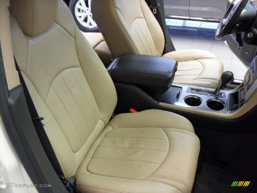 2010 Chevrolet Traverse LTZ AWD Front Seat Photo #74582915